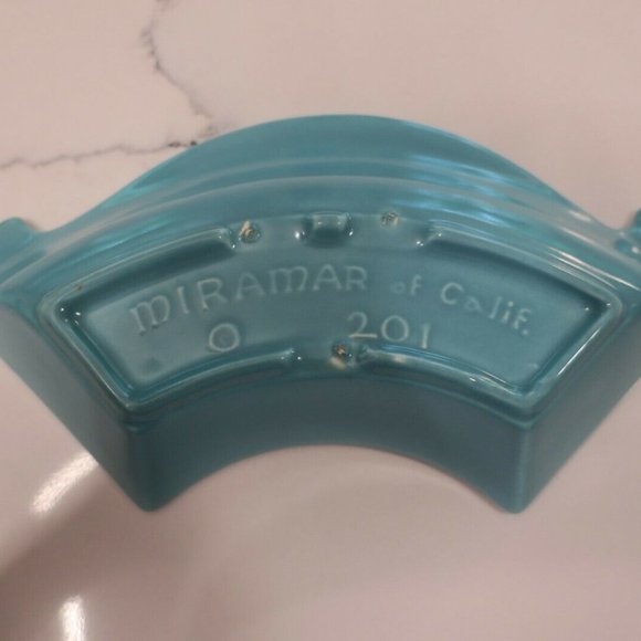 Miramar of CA #201 Lazy Susan Snack Set 5 Pieces VT MCM - Picture 7 of 12